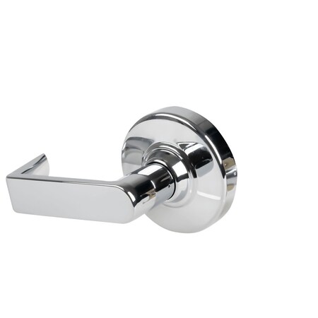 Schlage Grade 2 Dummy Cylindrical Lock with Field Selectable Vandlgard, Rhodes Lever, Non-Keyed, Bright Chro ALX170 RHO 625
